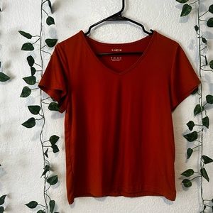 NWOT orange Shein tee